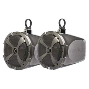 PowerBass XL-POD8SR 8" Short Range Coaxial Speaker Pods w/ Swivel Thin Mounts - Picture 1 of 1