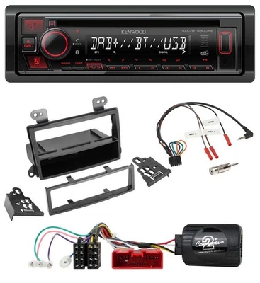 Kenwood Lenkrad CD USB Bluetooth DAB Autoradio für Mazda MPV (2000-2006) - Bild 1 von 4