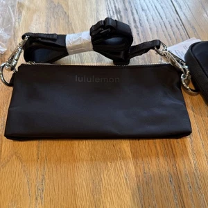 Lululemon Doble Bolsa Eslinga NEGRO) NUEVO CON ETIQUETAS - Imagen 1 de 14