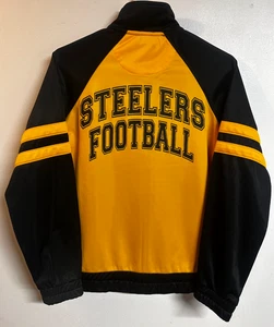 NFL Team Apparel Pittsburgh Steelers Trainingsjacke Damen Gr: S schwarz - gebraucht - Bild 1 von 16