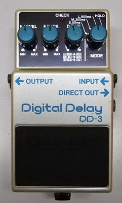 BOSS DD-3 Digital Delay Guitar Effect Pedal MIJ 1987 #379 Early Model DHL or EMS - Image 1 of 4