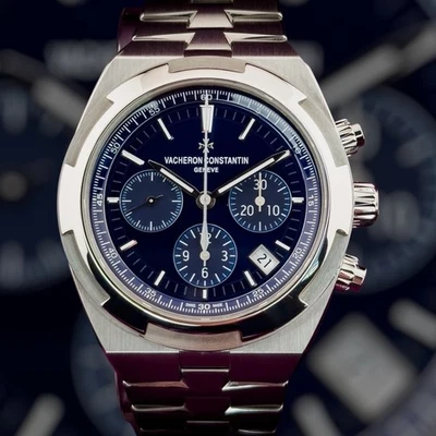 ¡Nuevo! Cronógrafo Overseas 5500V/110A-B148 42 mm azul Vacheron Constantine Foto 1 de 4