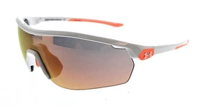 UNDER ARMOUR UA 7001/SIXN White Orange Mask  Sunglasses - Picture 1 of 5