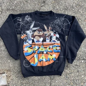 1990s Warner Bros Space Jam Sweatshirt - Picture 1 of 4