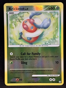 Kricketot 86/123 Mysterious Treasures Reverse Holo - Bild 1 von 2
