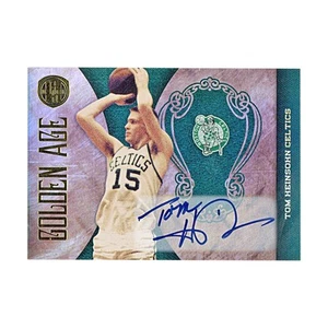 Tom Heinsohn Celtics 2011 Panini Gold Standard Golden Age Autograph #34/99 - Picture 1 of 2