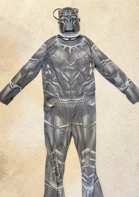 Disfraz pequeño Black Panther 2019 para niños con máscara limpio/como nuevo Foto 1 de 4