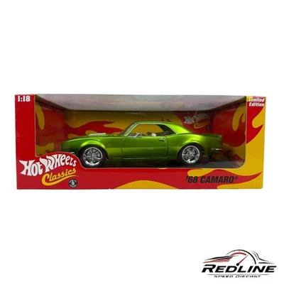 🇺🇸Hot Wheels Classics Limited Edition 1968 Chevy Camaro Metallic Green 1:18 HW - Image 1 of 4