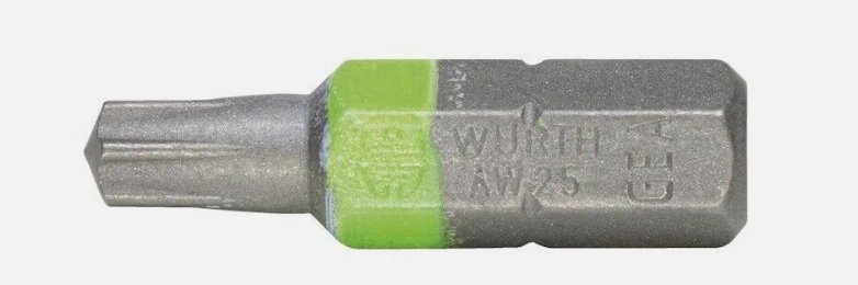 5 x Würth AW25 Bit 25mm AW20  Schrauber Bits für ASSY & PIAS Antrieb - Bild 1 von 1