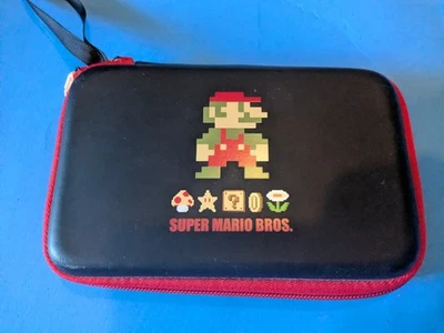 HORI Retro Super Mario Bros Hard Pouch Case for Nintendo 3DS XL (Used) - Image 1 of 4