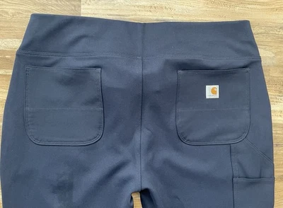 Carhartt Force Calzado Peso Medio Utilitario Leggings Pantalón Mujer Talla XL 16/18 Azul Marino Foto 1 de 4