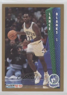 1992-93 Fleer Lance Blanks #378 - Image 1 of 2