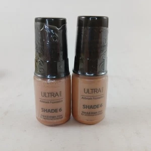 New Luminess Air Airbrush Makeup Ultra Shade 6 Foundation .25 Oz Sealed Lot Of 2 - Picture 1 of 6