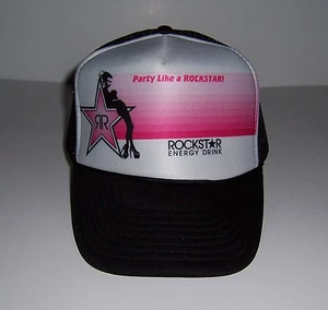 Rockstar Energy Drink Promo Snapback Truckermütze NEU! GRATIS U.S. VERSAND - Bild 1 von 3