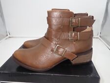 Not Rated Brydie Ankle Boots, Women's Size 10, Brown NEW