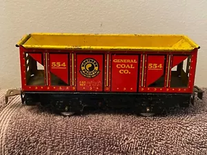 MARX Vintage 1950's TIN TRAIN Car Northen Pacific General Coal Co. 554 - Picture 1 of 12