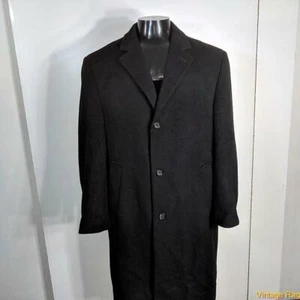Abrigo de lana largo SIDDLEBRED para hombre talla 40S 40 mediano corto negro - Imagen 1 de 7