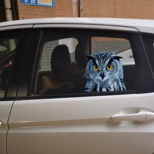 Owl Funny Car Stickers Window Bumper Door Decals For Car Styling Accessorie -80