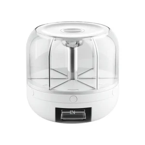 6-in-1 Cereal Dispenser Rotating Grain Container 10KG Rice Storage Dry Food Box - Picture 1 of 9
