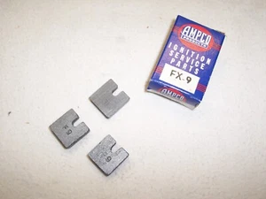 Juego de cepillos generador NORS - 1932 a 39 Ford, Lincoln, Mercury - 3 cepillos - FX-9 - Imagen 1 de 2