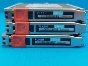 EMC 005050599 200GB 6Gbps 2.5" SAS Flash SSD V4-2S6FX-200 V5-2S6FX-200 Lot of 3 - Picture 1 of 5