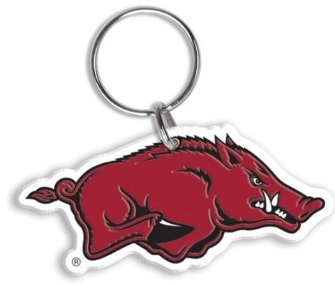 Arkansas Razorbacks Flexible Key Ring Cover