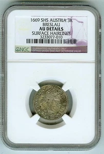 1669 SHS Austria 3K Breslau NGC AU Detalles - Imagen 1 de 2