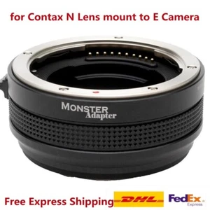 Monster LA-NE1 Auto focus Adapter for Contax N Lens to for Sony E mount A6300 A9 - Picture 1 of 7