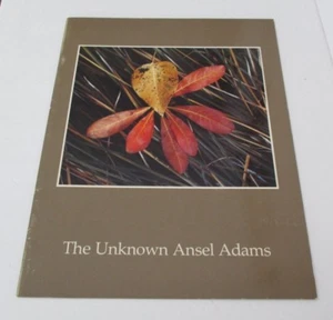 The UNKNOWN ANSEL ADAMS by James Alinder, 1982 Illustrated - Imagen 1 de 3