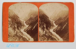 F Jay HAYNES Parque Nacional Yellowstone VISTA Fargo TERRITORIO DAKOTA Sterioview - Imagen 1 de 2