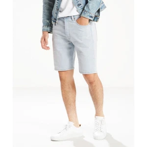 Levi's Men's 501 Jean Shorts Denim Straight Leg 100% Cotton Button Fly - Picture 1 of 23
