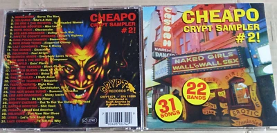 VARIOUS - CHEAPO CRYPT SAMPLER #2   -   (JG1360) - Bild 1 von 2