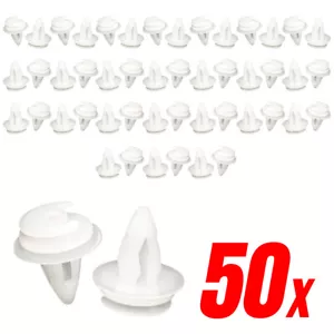 Mean Mug Auto 50x Door Panel Retainer Clips Fasteners For BMW OEM 51411973500 - Foto 1 di 6