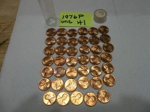 41 centavos conmemorativos Lincoln L976 P sin circular y 45 1978 P sin circular - Imagen 1 de 8