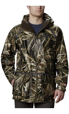 Columbia PHG Widgeon ODX Quad Parka Jacket OutDry Extreme Real Tree Camo Mens S - Image 1 of 4
