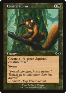 Chatterstorm (Retro Frame) Modern Horizons 2 Regular - Picture 1 of 2