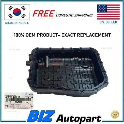 Genuine Valve Body Side Cover for 11-18 HYUNDAI 11-22 KIA OE# 45280-3B011 Foto 1 de 4
