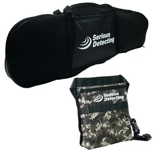 Serious Detecting All-Purpose Padded Carry Bag for Metal Detector, Finds Pouch - Picture 1 of 11