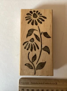 M1, Unbranded Rubber Stamps, Lovely Daisy Flowers - Picture 1 of 2