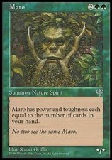 Maro NM/PL Mirage/9th Edition MTG Magic the Gathering Green English Card