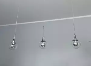 Occhio Pendelleuchte Divo sistema soffitto HV chrom glanz - Bild 1 von 2