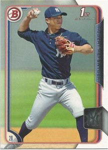Robert Refsnyder New York Yankees 2015 Bowman Prospect 