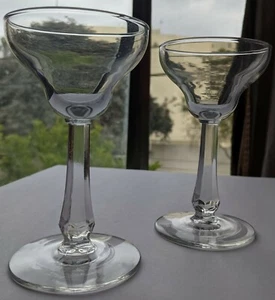 CORDIAL, PONY, LIQUEUR CLEAR GLASS SET. APPERTIFS, AFTER DINNER DRINKS, CHEERS! - Picture 1 of 9