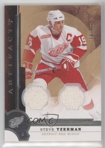 2016-17 Upper Deck Artifacts Legends Dual Materials /99 Steve Yzerman #131 HOF