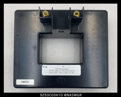 Eaton 9253C03H10 Ground Fault Sensor - 2000:1 Amp - Unused - Image 1 of 4