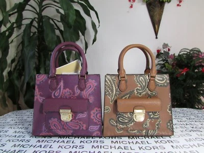 Nuevo con etiquetas Bolso de Mano Michael Kors Saffiano Cuero Bridgette Pequeño Mensajero Foto 1 de 4