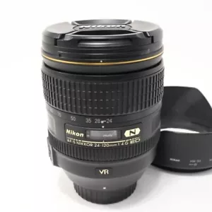 Near Mint Nikon AF-S NIKKOR 24-120mm F/4 G ED VR Telephoto Zoom Lens #N026 - Picture 1 of 4