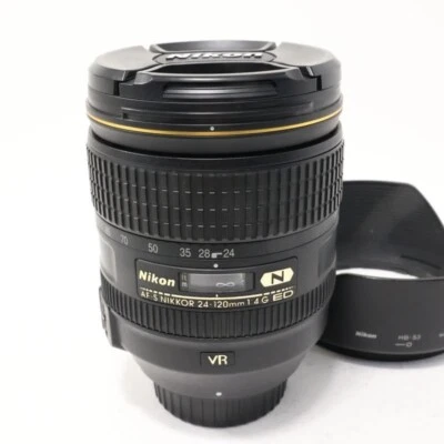 Near Mint Nikon AF-S NIKKOR 24-120mm F/4 G ED VR Telephoto Zoom Lens #N026 - Image 1 of 3