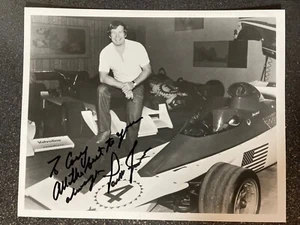 Parnelli Jones- Signed B&W Photograph FROM THE CORY B. COLLECTION VERY NICE PIC - Picture 1 of 1