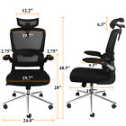 Mesh Ergonomic Office Chair with Flip Up Arms High Back Desk Chair, Executive